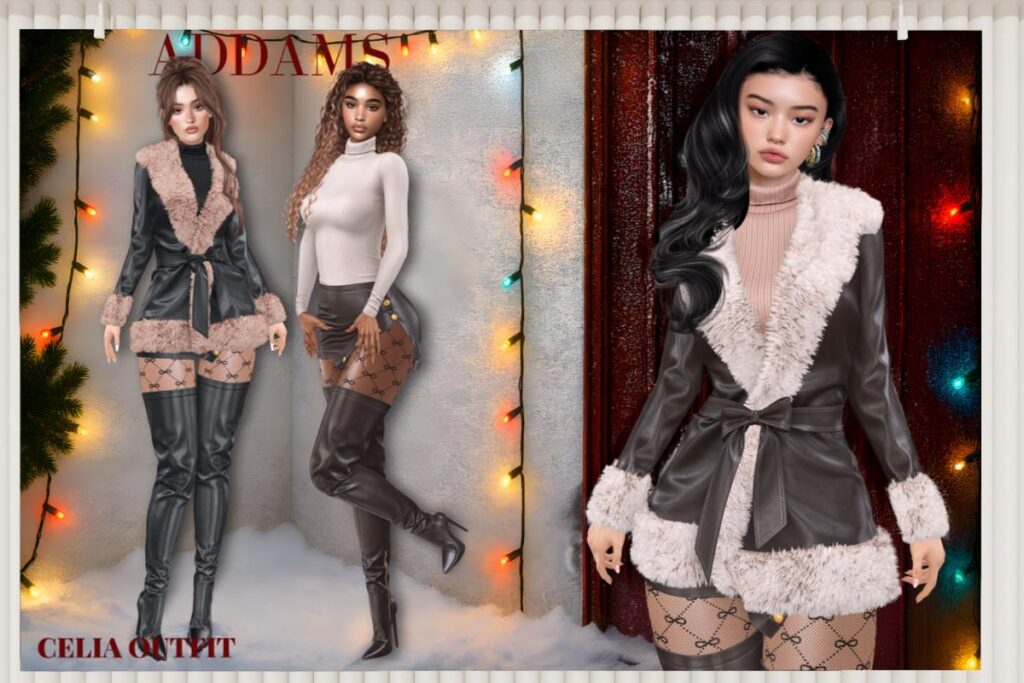 Celia Outfit - Try demo for fits, L$250 each/L$1499 each FP/L$3299 MP