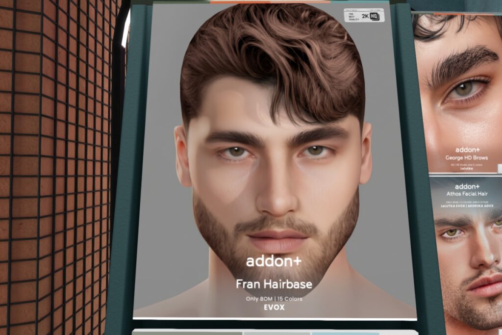 Fran Hairbase - EvoX, L$160 each/L$320 FP