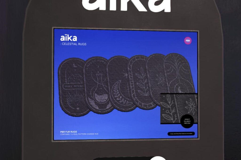 Celestial Rug, L$299