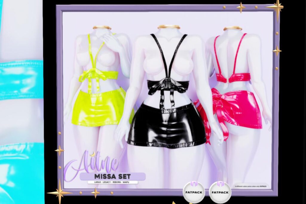 Missa Top &amp; Skirt - Legacy/MaitreyaX/Reborn/+mods, L$290 each/L$1499 FP