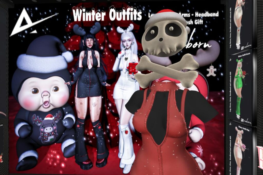 Winter Outfit - Reborn, L$399 each/L$999 FP
