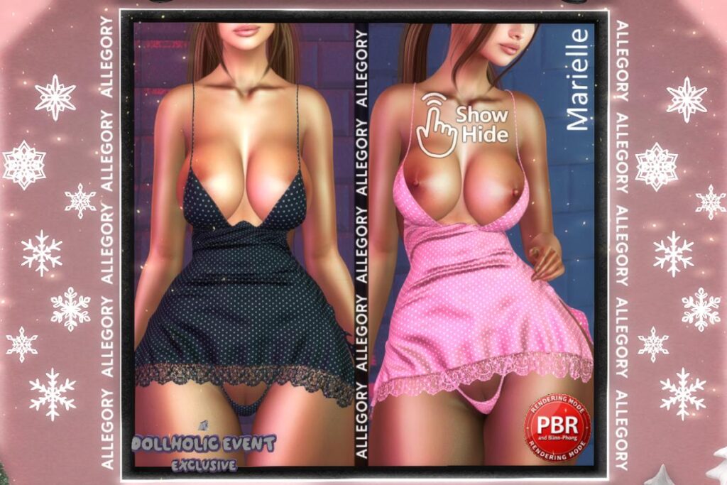 Marielle Set - Reborn/+mods, L$199 each/L$799 FP