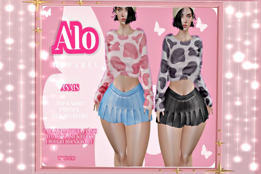 Anais Set - Legacy/Maitreya/Reborn/+mods, L$185 each/L$555 FP