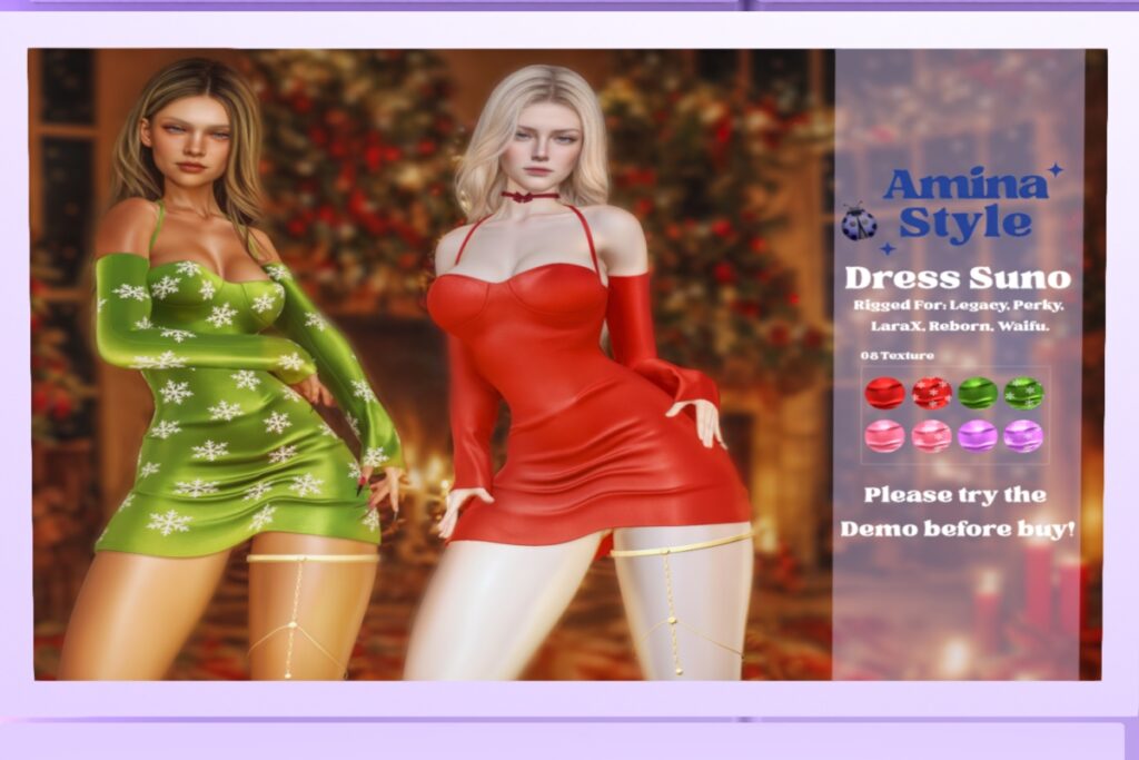 Dress Suno - Legacy/MaitreyaX/Reborn/+mods, L$289 each/L$1020 FP