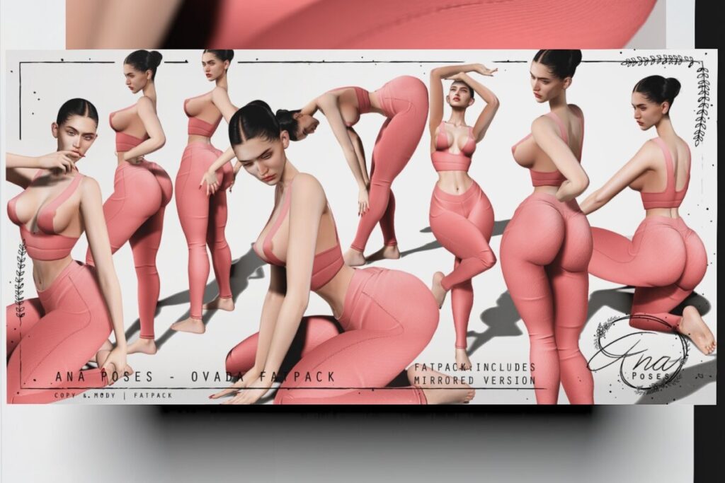 Ovada Poses, L$75 each/L$450 FP