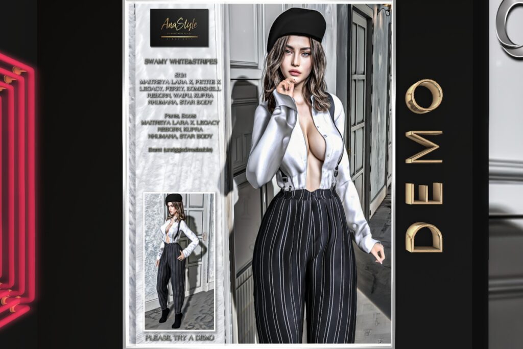 Swamy Set - Inithium/Legacy/Maitreya/Nhumana/Reborn/Star/+mods, L$99-L$199 each/L$210-L$1670 each FP