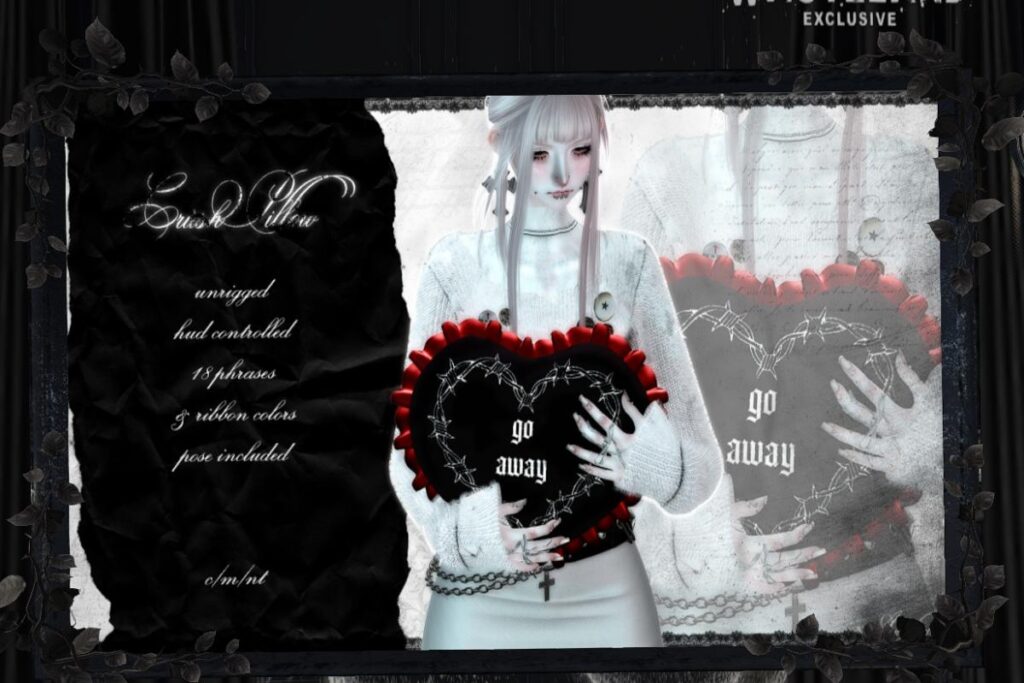 Crush Pillow Holdable, L$299