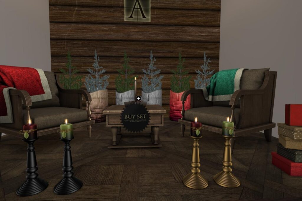 Ready for Christmas Decor Set, L$90