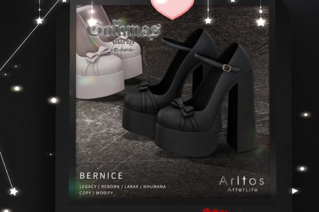 Bernice Heels - Legacy/MaitreyaX/Nhumana/Reborn, L$199 each/L$479 FP