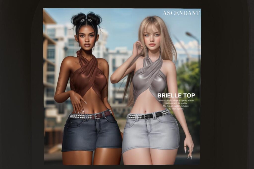 Brielle Top - Legacy/MaitreyaX/Reborn/+mods, L$275 each/L$1150 FP