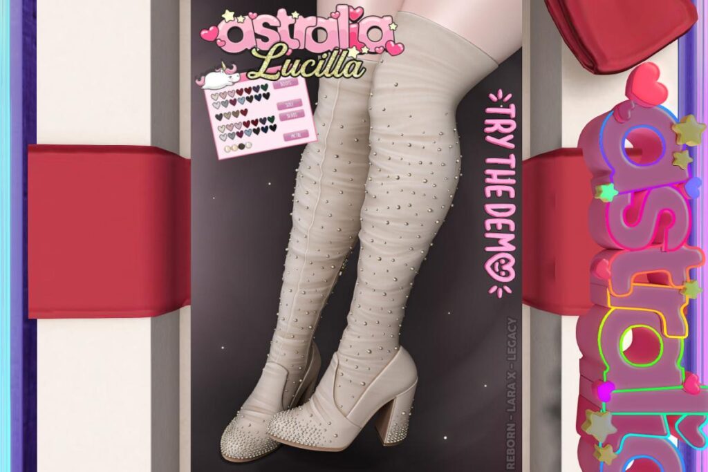 Lucilla Boots - Legacy/MaitreyaX/Reborn, L$599