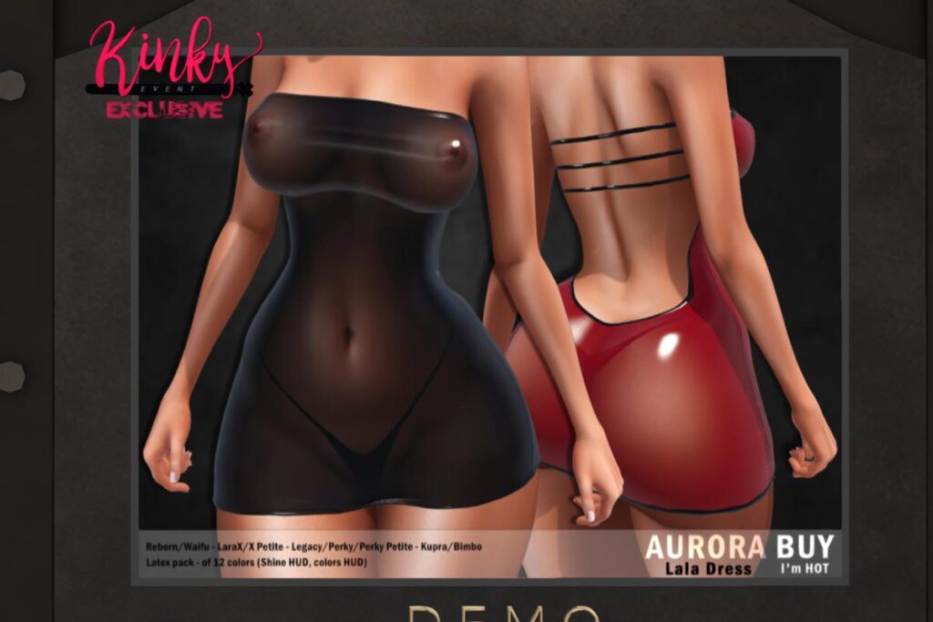 Lala Dress - Inithium/Legacy/MaitreyaX/Reborn/+mods, L$599
