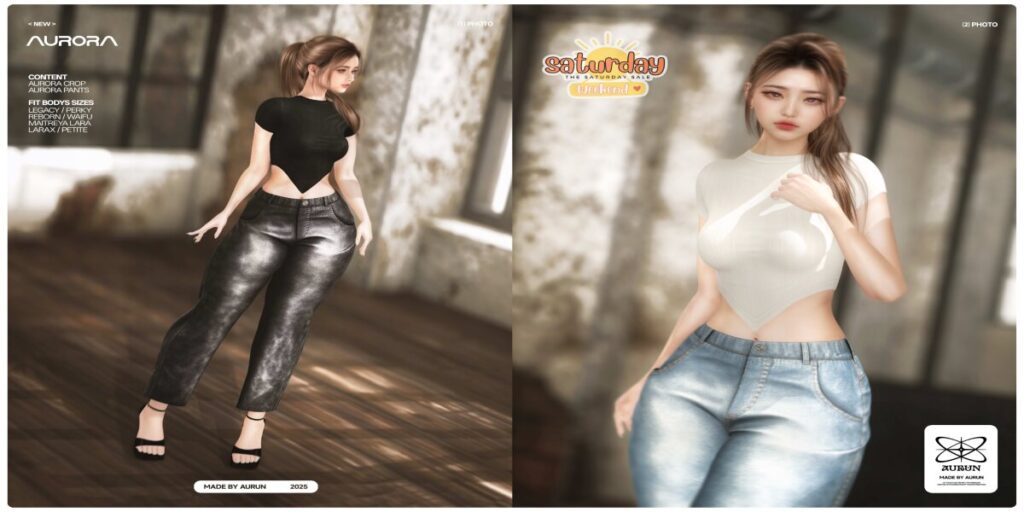 Aurora Outfit - Legacy/Maitreya/Reborn/+mods	&lt;a href=&quot;http://maps.secondlife.com/secondlife/Perfectland/226/160/2531&quot; target=&quot;_blank&quot;&gt;Teleport&lt;/a&gt;