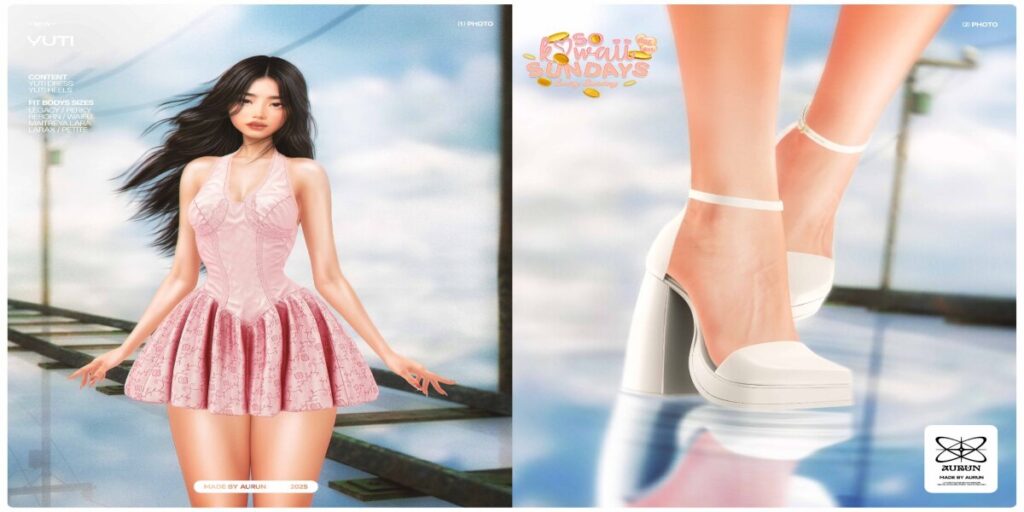 Yuti Outfit - Legacy/Maitreya/Reborn/+mods	<a href="http://maps.secondlife.com/secondlife/Perfectland/226/160/2531" target="_blank">Teleport</a>