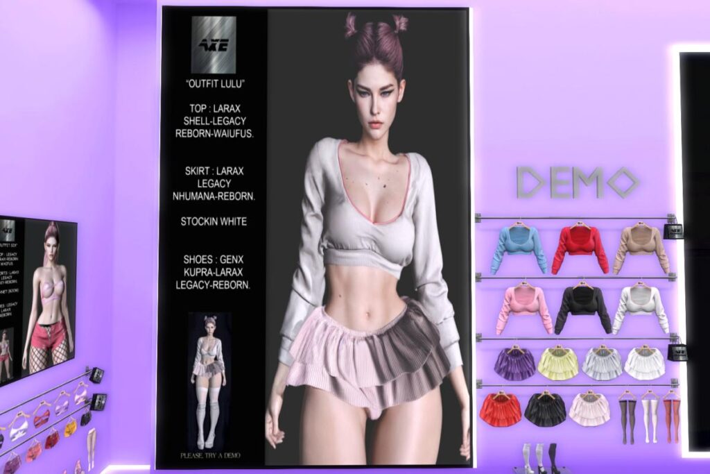 Lulu Outfit - See Ad For Fits, L$150 each/L$899 each FP