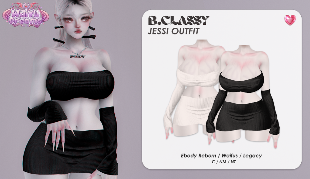 Jessi Outfit - Legacy/Reborn/+mods