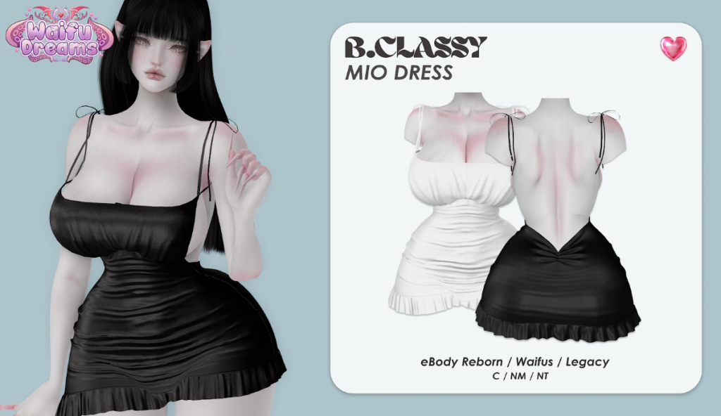 Mio Dress - Legacy/Reborn/+mods