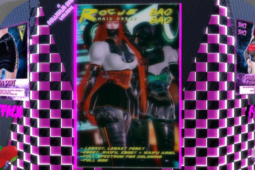 Rogue Maid Dress - Legacy/Reborn/+mods, L$749 each/L$1199 FP