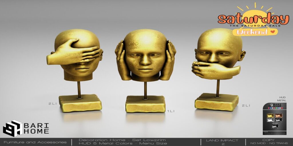 Zen Wisdom Trio Decor Set	&lt;a href=&quot;http://maps.secondlife.com/secondlife/Magic%20Sky/196/142/2022&quot; target=&quot;_blank&quot;&gt;Teleport&lt;/a&gt;