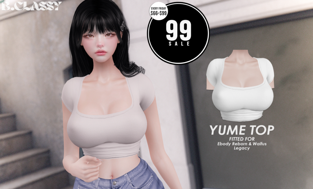 Yume Top - Legacy/Reborn/+mods	<a href="http://maps.secondlife.com/secondlife/Phoenix%20Paradise/67/84/1580" target="_blank">Teleport</a>