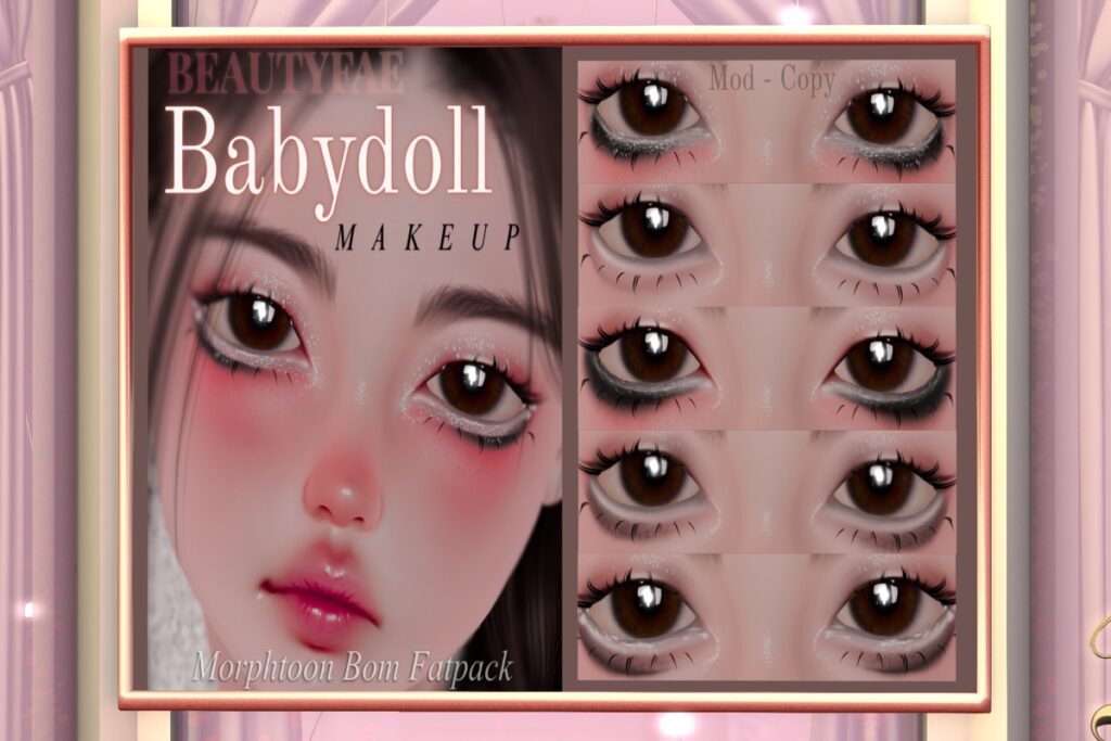 Babydoll Makeup - Genus MorphToon, L$300 FP