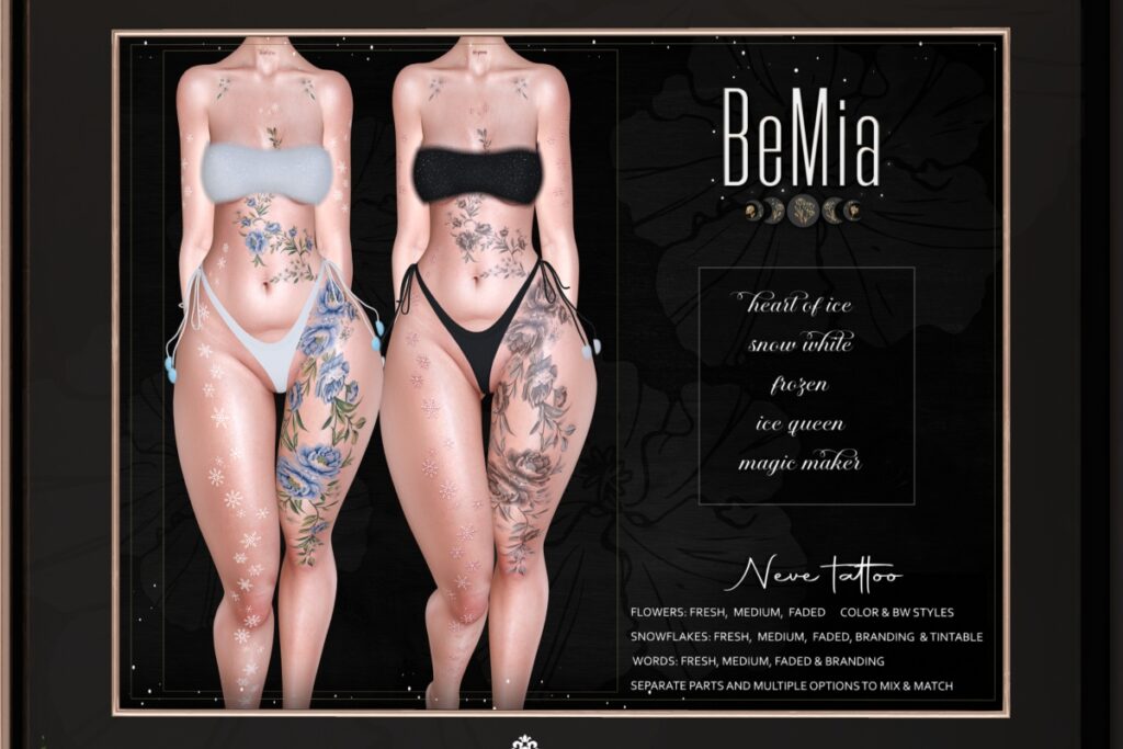 Neve Tattoo - BOM, L$220 FP