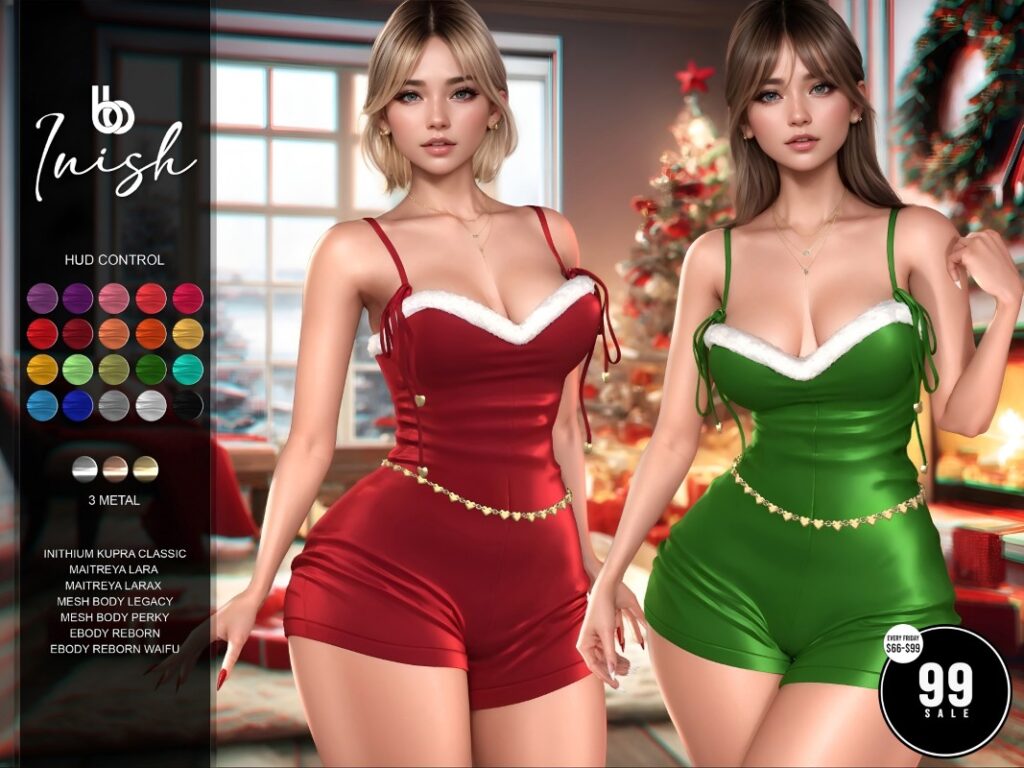 Inish Romper - Inithium/Legacy/Maitreya/Reborn/+mods	&lt;a href=&quot;http://maps.secondlife.com/secondlife/Spiritual%20Reboot/109/197/1766&quot; target=&quot;_blank&quot;&gt;Teleport&lt;/a&gt;