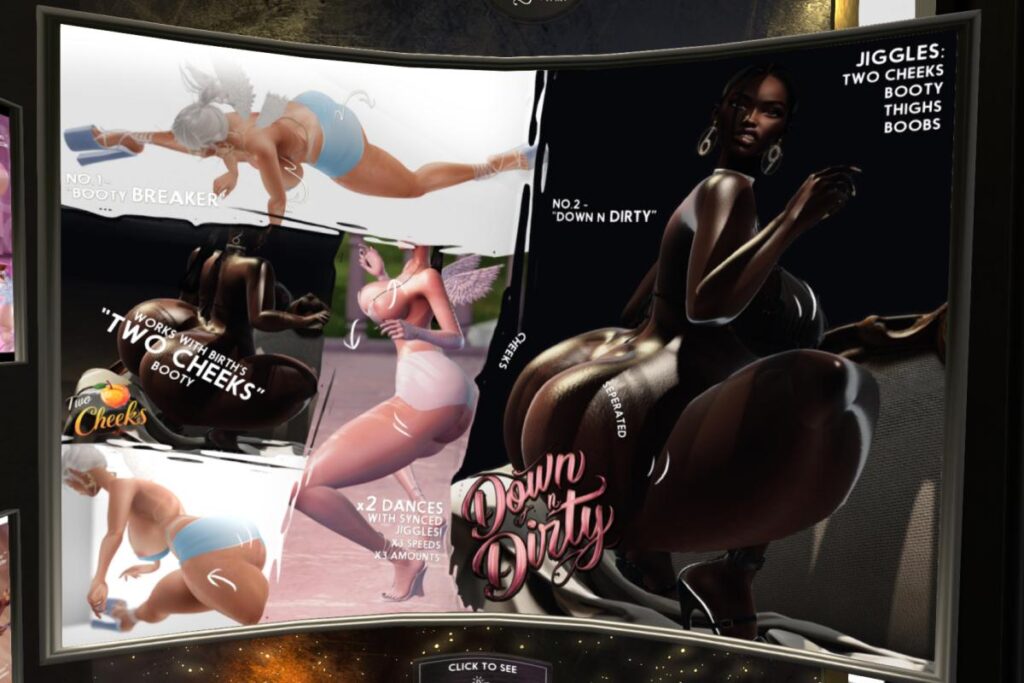 Down N Dirty Jiggles, L$475