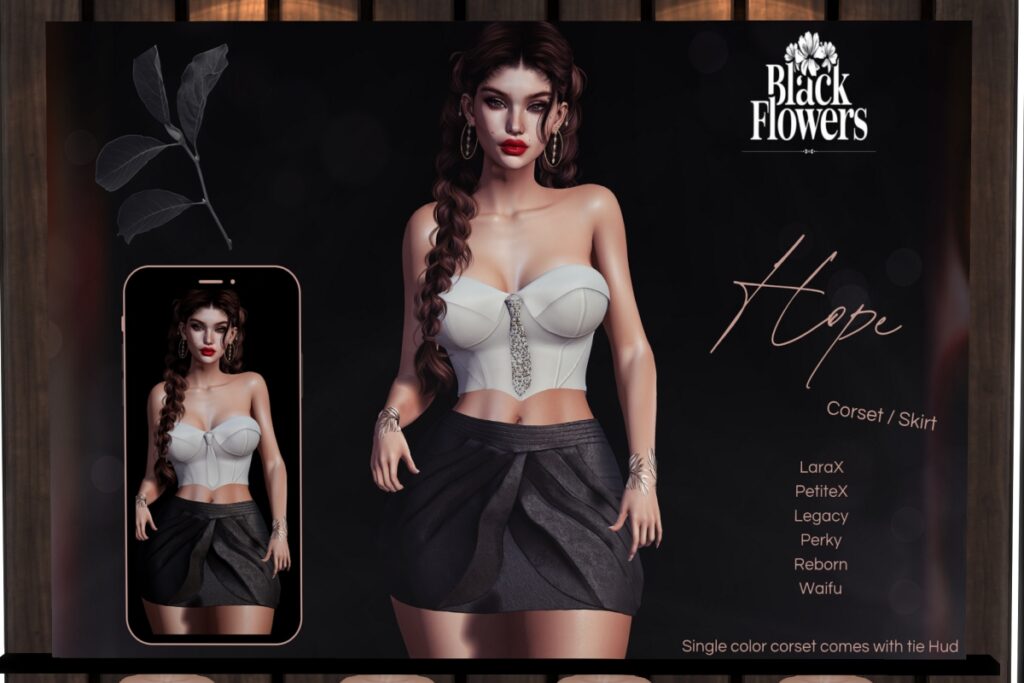 Hope Outfit - Legacy/MaitreyaX/Reborn/+mods, L$275 each/L$1650 FP