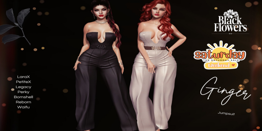 Ginger Jumpsuit - Legacy/MaitreyaX/Reborn/+mods	&lt;a href=&quot;http://maps.secondlife.com/secondlife/Luna%20Sea/105/152/21&quot; target=&quot;_blank&quot;&gt;Teleport&lt;/a&gt;
