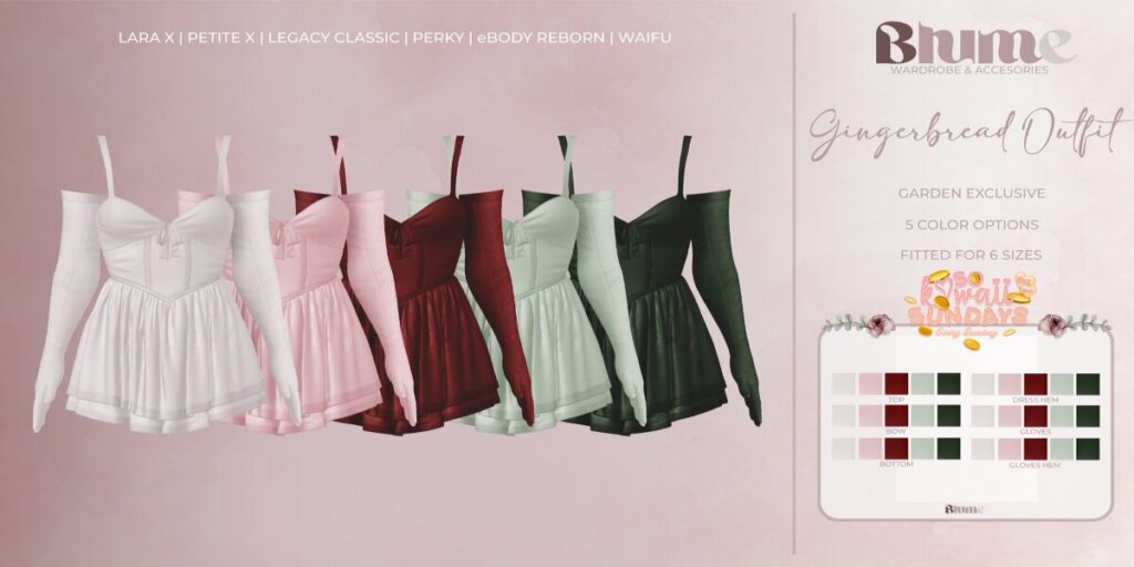 Gingerbread Outfit - Legacy/MaitreyaX/Reborn/+mods	<a href="http://maps.secondlife.com/secondlife/Bruschetta/149/46/1301" target="_blank">Teleport</a>