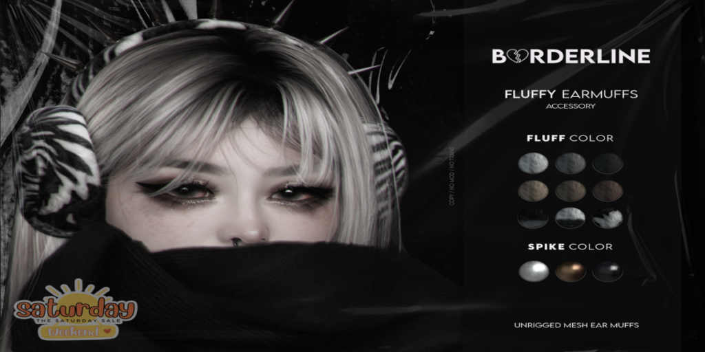 Fluffy Earmuffs	&lt;a href=&quot;http://maps.secondlife.com/secondlife/Deadlands/144/122/55&quot; target=&quot;_blank&quot;&gt;Teleport&lt;/a&gt;