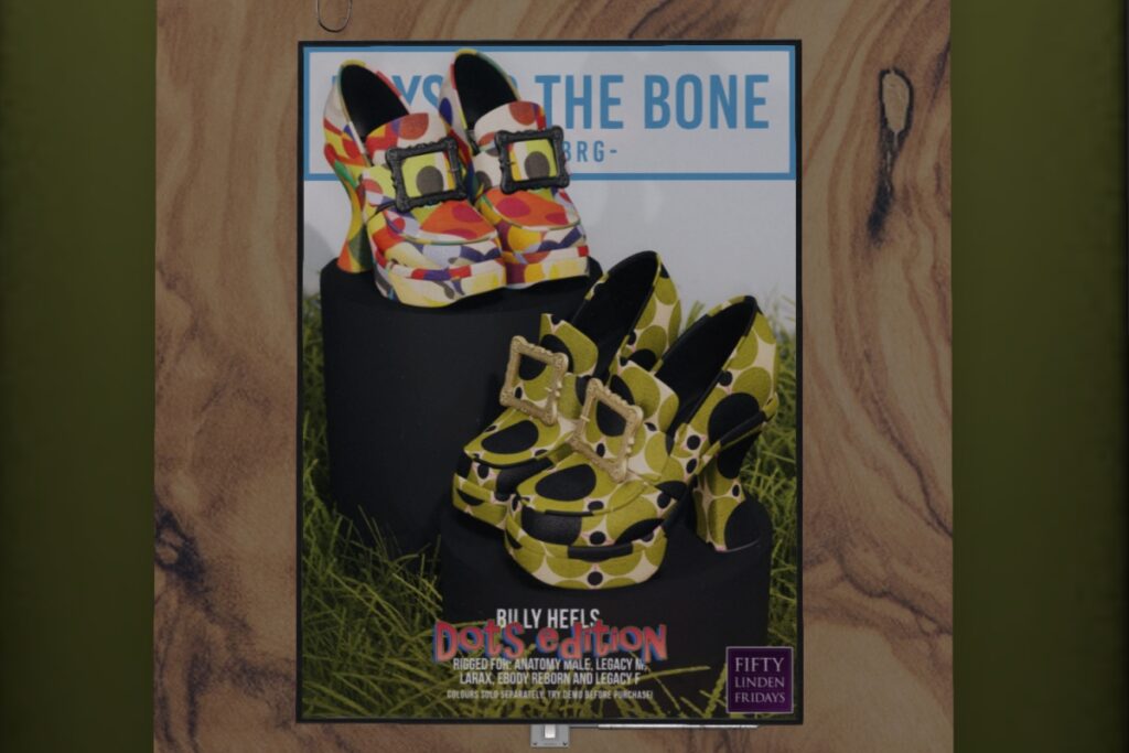 Billy Heels - Anatomy/Legacy F+M/MaitreyaX/Reborn	&lt;a href=&quot;http://maps.secondlife.com/secondlife/FOXCITY/104/148/30&quot; target=&quot;_blank&quot;&gt;Teleport&lt;/a&gt;