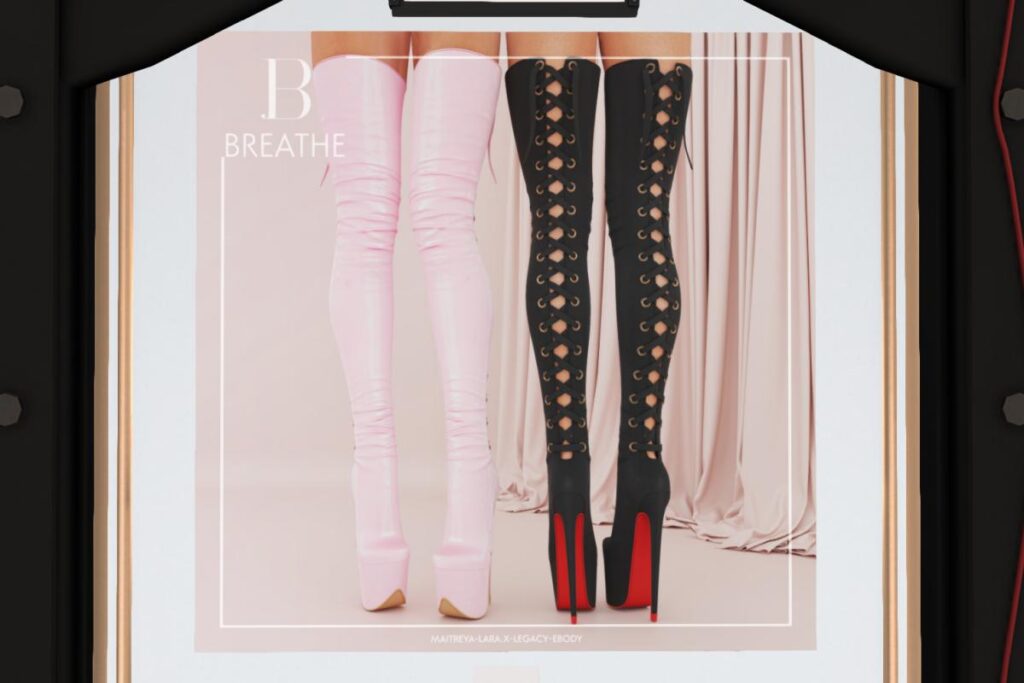 Toyana Boots - Legacy/Maitreya/Reborn/+mods, L$250-L$400 each/L$1500 FP