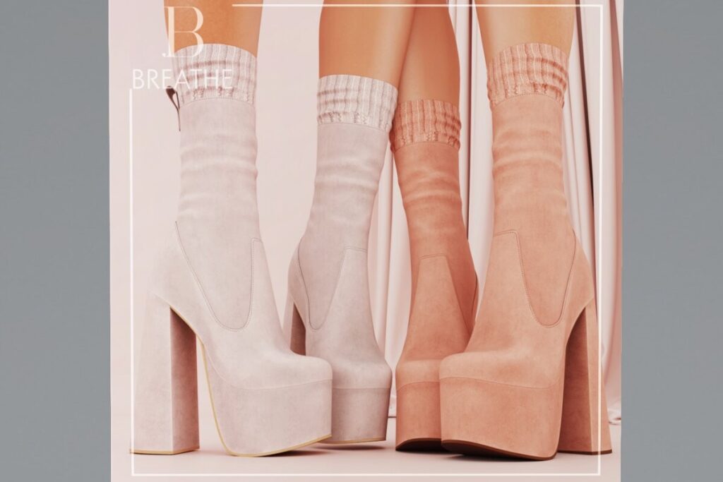 Shana Boots - Legacy/Maitreya/Reborn/+mods, L$250 each/L$400 each FP/L$1500 MP