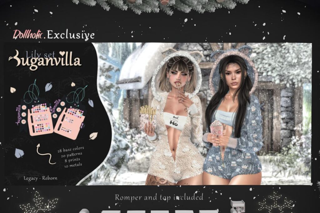 Lily Set - Legacy/Reborn, L$389 each/L$1769 FP