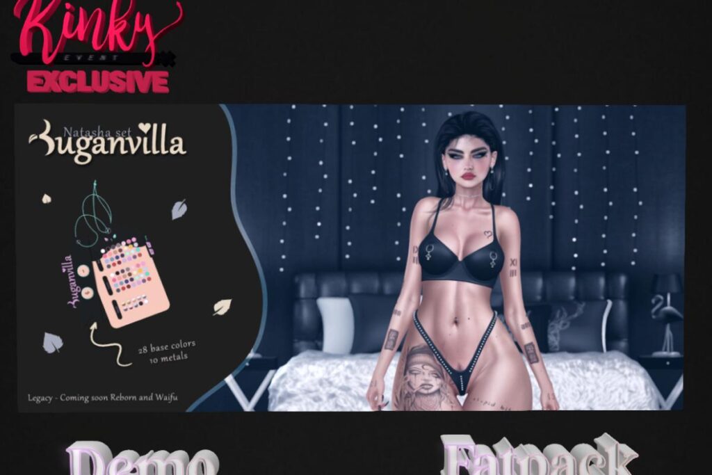 Natasha Set - Legacy, L$360 each/L$1580 FP