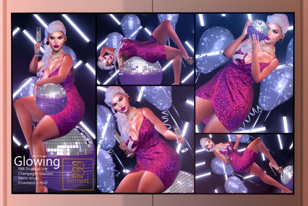 Glowing Poses &amp; Props, L$390 FP