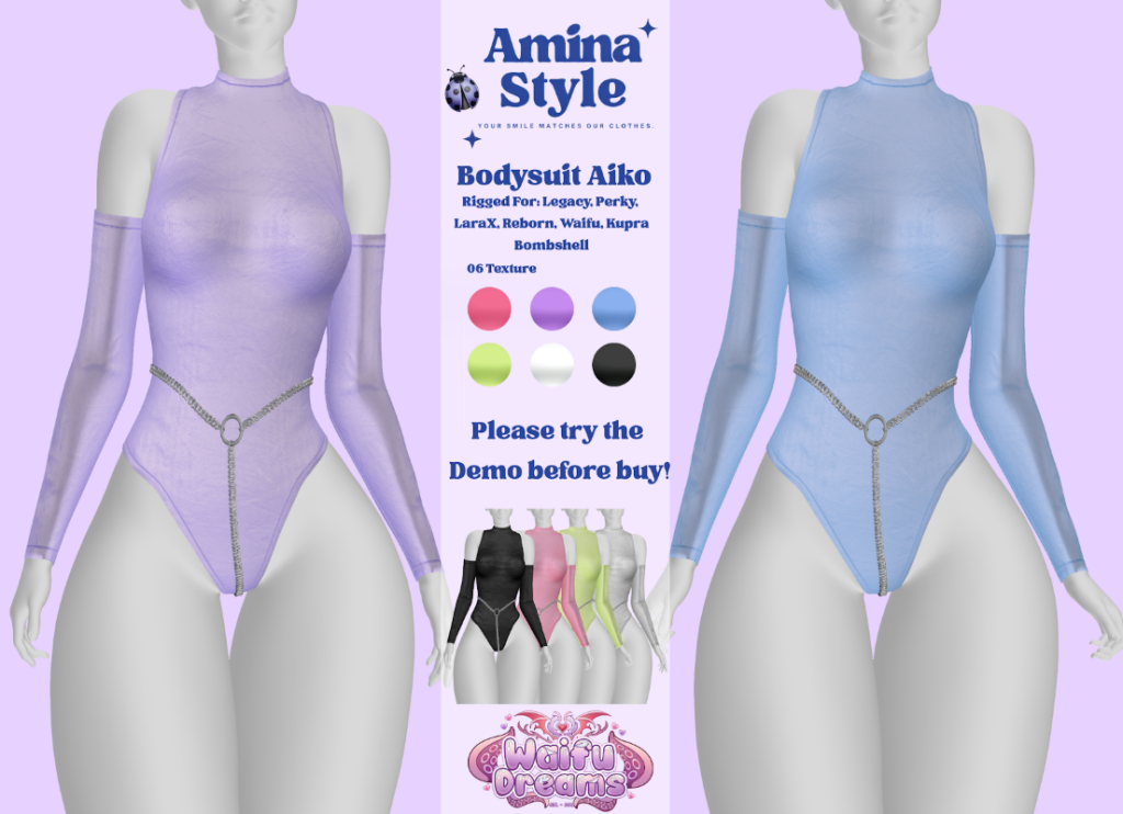 Bodysuit Aiko - Inithium/Legacy/MaitreyaX/Reborn/+mods