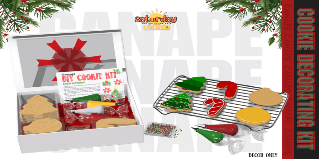 Cookie Decorating Kit	&lt;a href=&quot;http://maps.secondlife.com/secondlife/Canape/132/129/25&quot; target=&quot;_blank&quot;&gt;Teleport&lt;/a&gt;