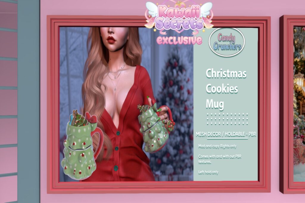 Christmas Cookie Mug, L$150