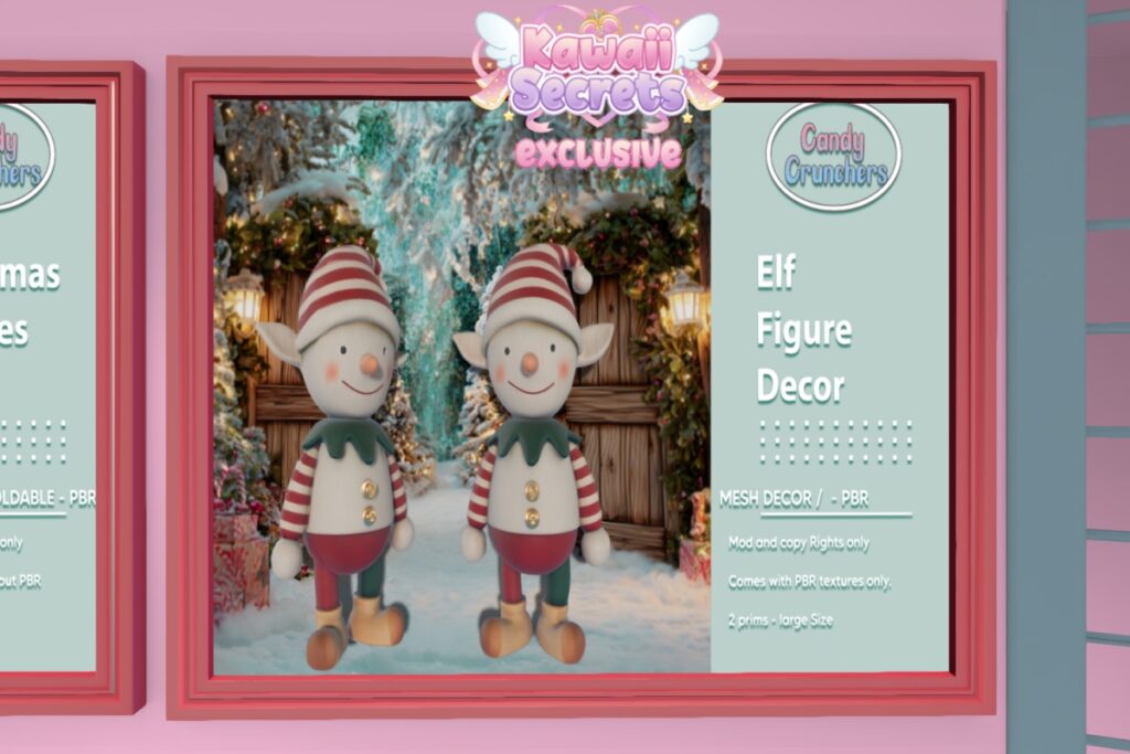 Elf Figure Decor, L$140