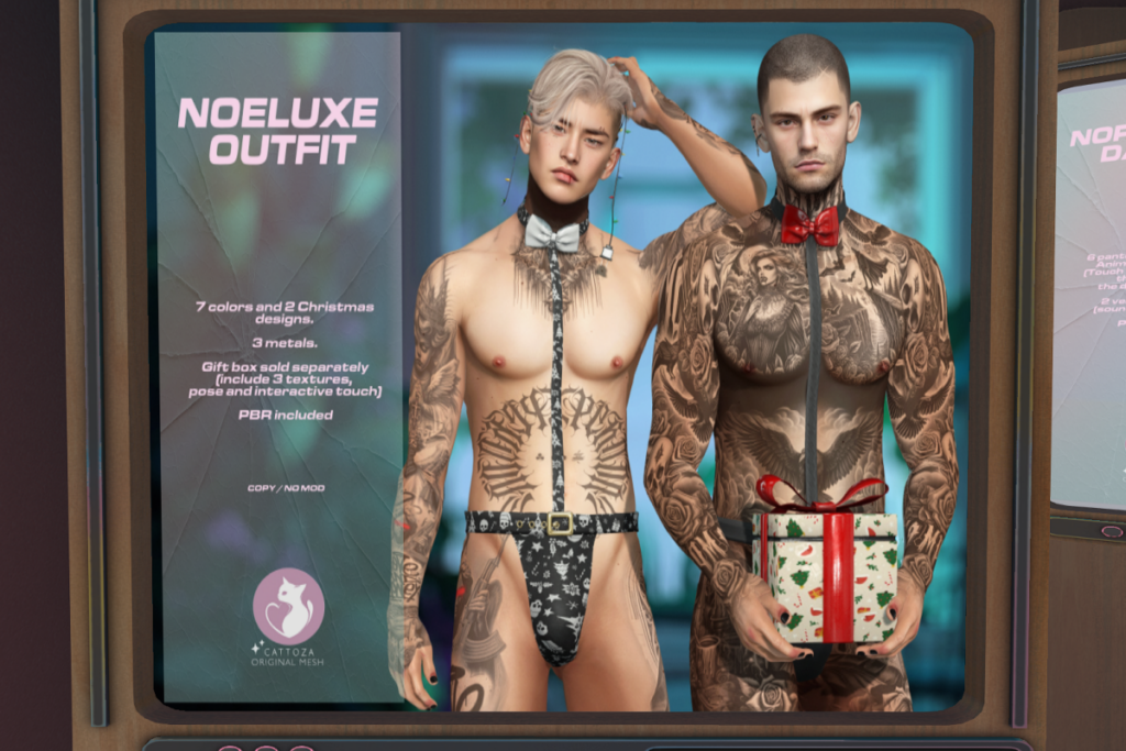 Noeluxe Outfit - Try Demo for Fits, L$299 each/L$699 FP