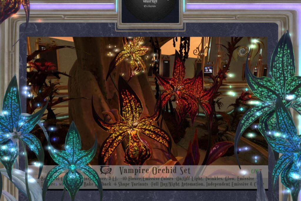 Vampire Orchid Set, L$499