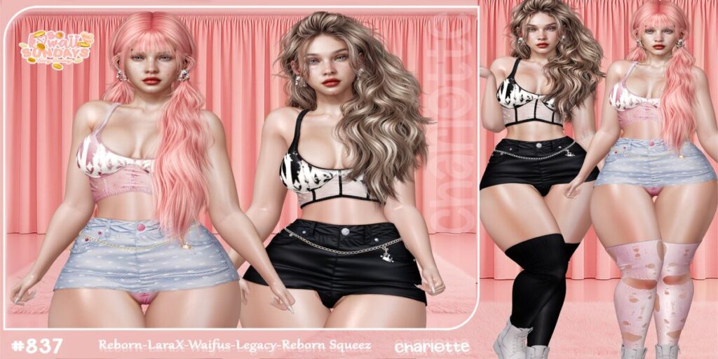 837 Outfit - Legacy/MaitreyaX/Reborn/+mods	&lt;a href=&quot;http://maps.secondlife.com/secondlife/Woodland%20Realm/29/121/29&quot; target=&quot;_blank&quot;&gt;Teleport&lt;/a&gt;