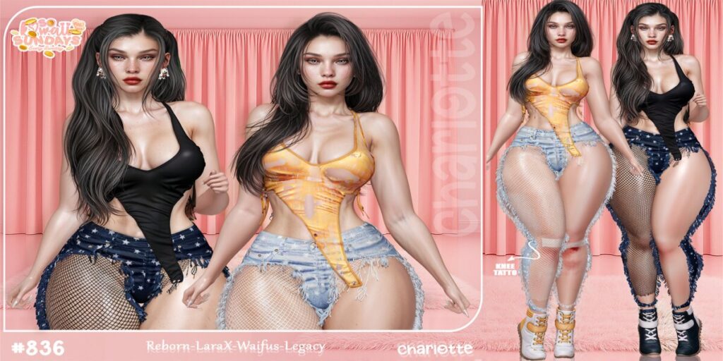 836 Outfit - Legacy/MaitreyaX/Reborn/+mods	&lt;a href=&quot;http://maps.secondlife.com/secondlife/Woodland%20Realm/29/121/29&quot; target=&quot;_blank&quot;&gt;Teleport&lt;/a&gt;