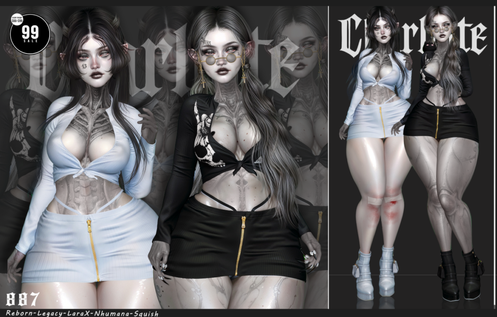 Outfit #887 - Legacy/MaitreyaX/Nhumana/Reborn/+mods	&lt;a href=&quot;http://maps.secondlife.com/secondlife/Woodland%20Realm/34/116/29&quot; target=&quot;_blank&quot;&gt;Teleport&lt;/a&gt;