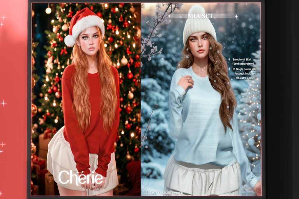 Mia Set - Legacy/Reborn/+mods, L$299 each/L$1499 FP