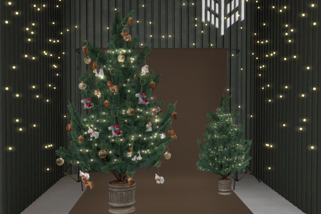 Felt Animal Xmas Tree, L$385 | Xmas Tree, L$385