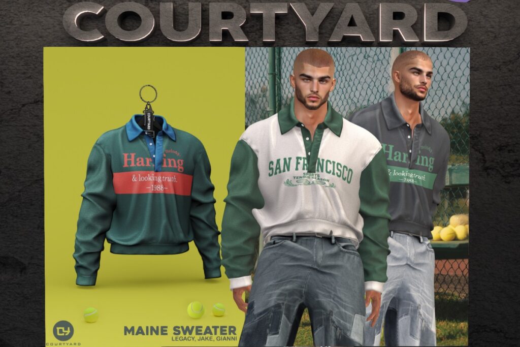 Maine Sweater - Gianni/Jake/Legacy, L$279 each/L$1499 FP